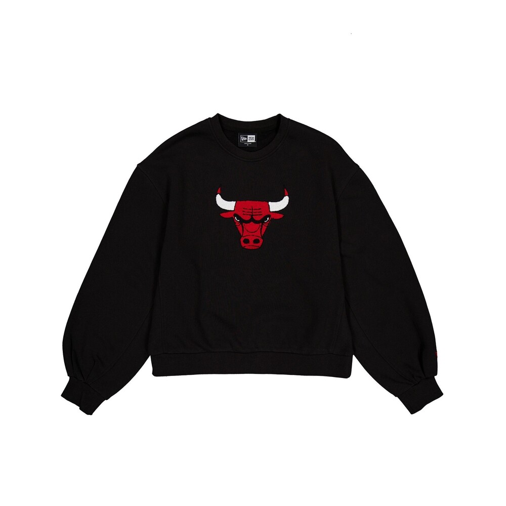 New Era Chicago Bulls Sport Night Women's Crewneck - Size M